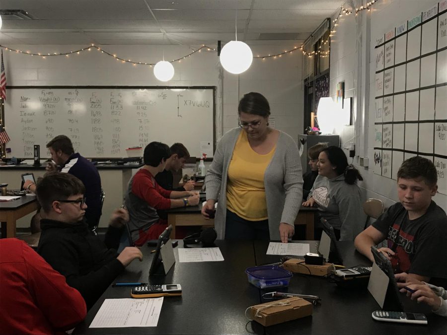 Physics teacher Ashley Jadwin discusses her path to Bellevue West