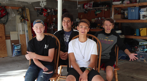 Garage Boiz: Four sophomores take their love of music from the classroom to the garage