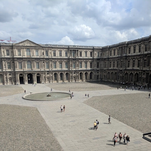 Part of the EF Tour to France was the Cour Carrée in the Louvre Museum in Paris, France.