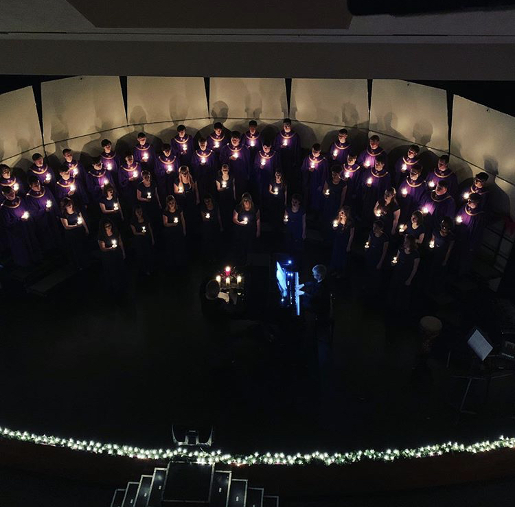Junior Olivia Carlson shares, member of two choirs, shares her thoughts on the Candlelight Concert
