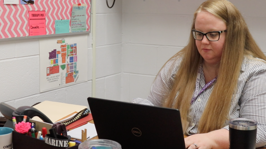 CRCC Wellness Counselor Danielle Garrison brings mental health therapy to the school