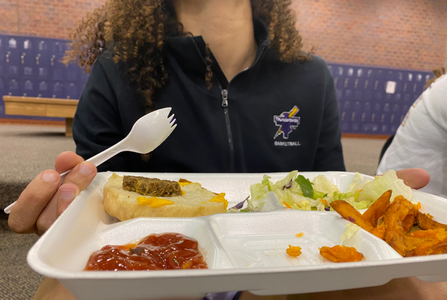 Lunches such as these are free for BPS students. 
