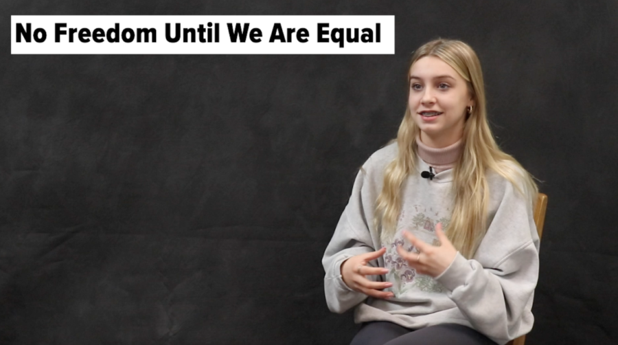 Sophomore Tauren Woodward explains what Womens History Month means to her.