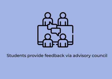 Students provide feedback via advisory council