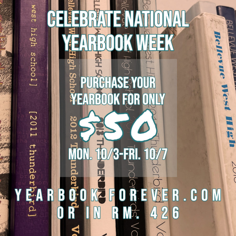 Celebrate National Yearbook Week with The Thunderbeat yearbook staff