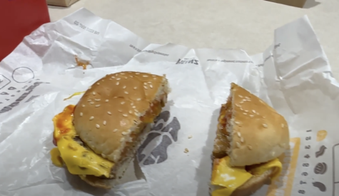 Addisyn Stueve and Trevor Slachetka review and compare fast food burgers