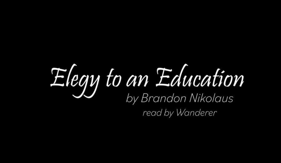 Elegy to Education