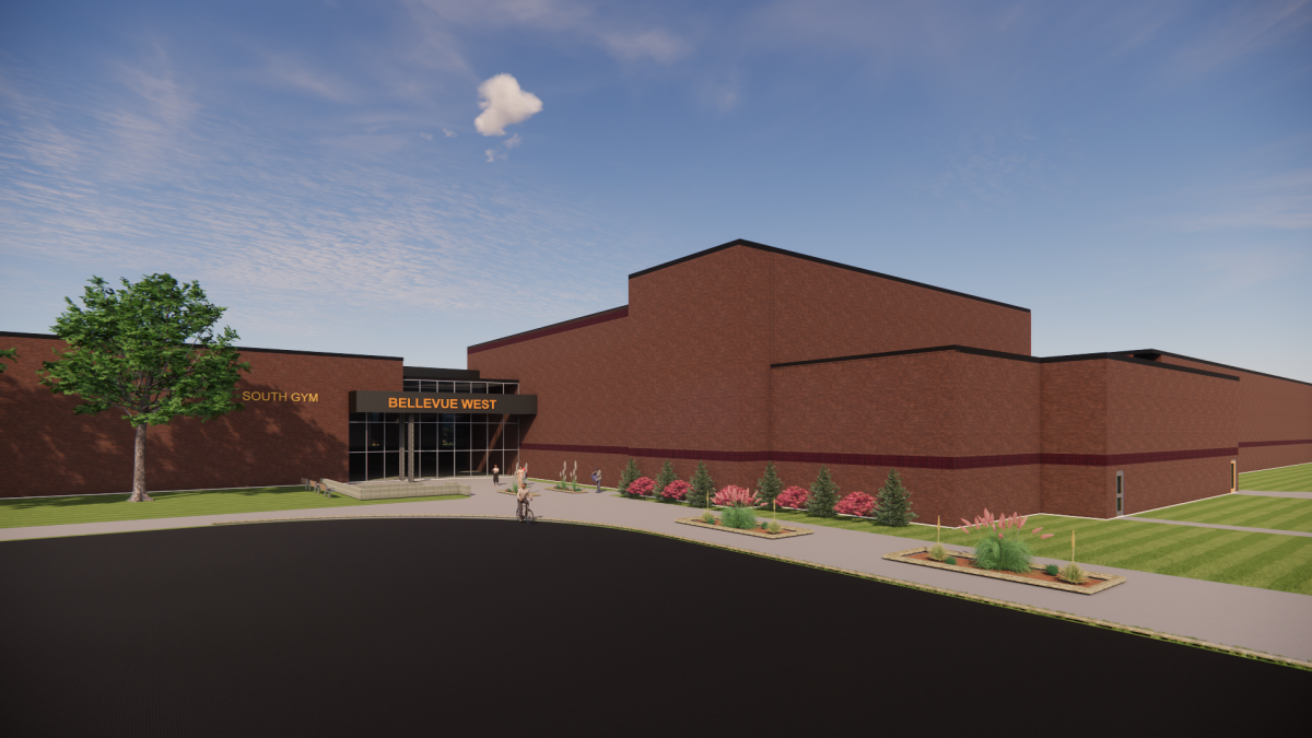 An architectural rendering of the proposed auditorium was provided to The Thunderbeat by Principal Kevin Rohlfs.
