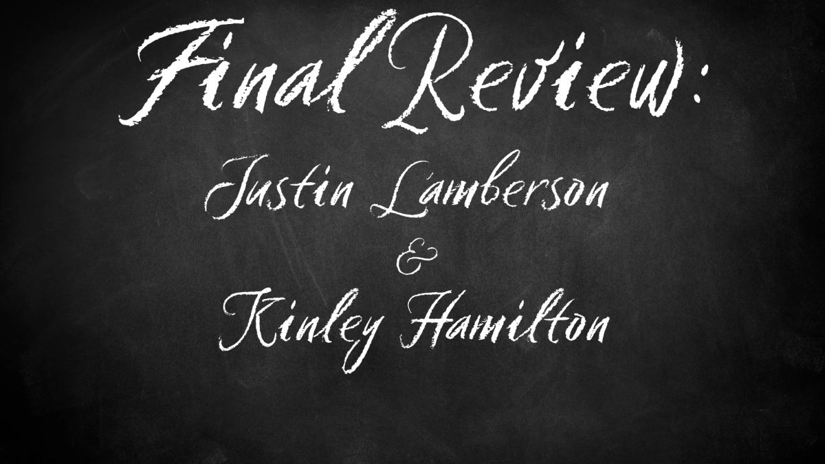 Teachers Justin Lamberson and Kinley Hamilton reflect on their first year of teaching.