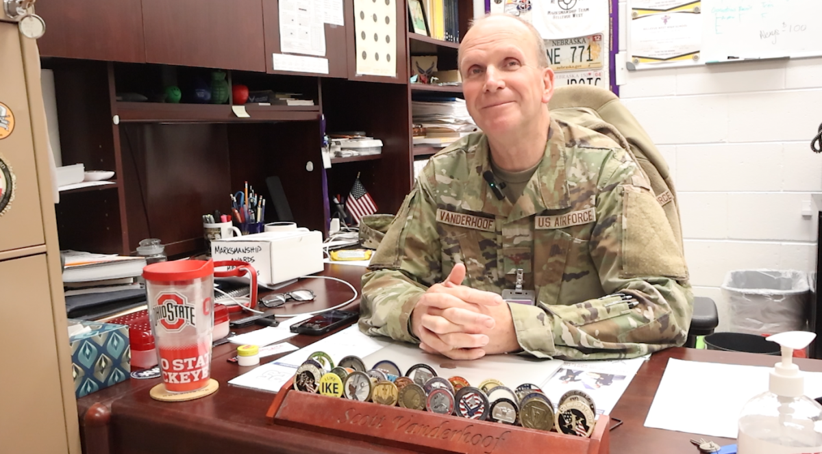 Colonel Scott Vanderhoof shares what he will miss about Bellevue West