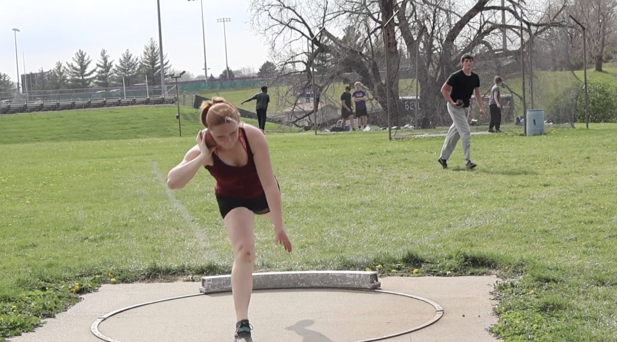 Junior Augustyn explains the process of training for track & field