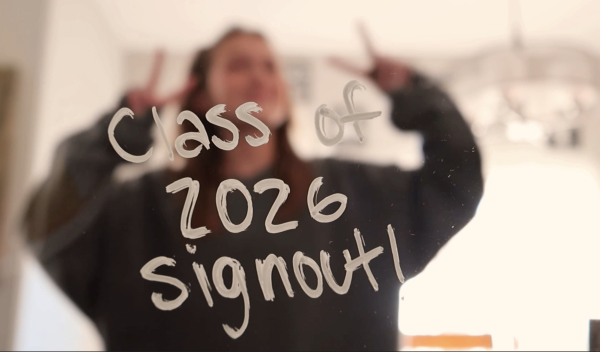 Bellevue West 2026 seniors sign out